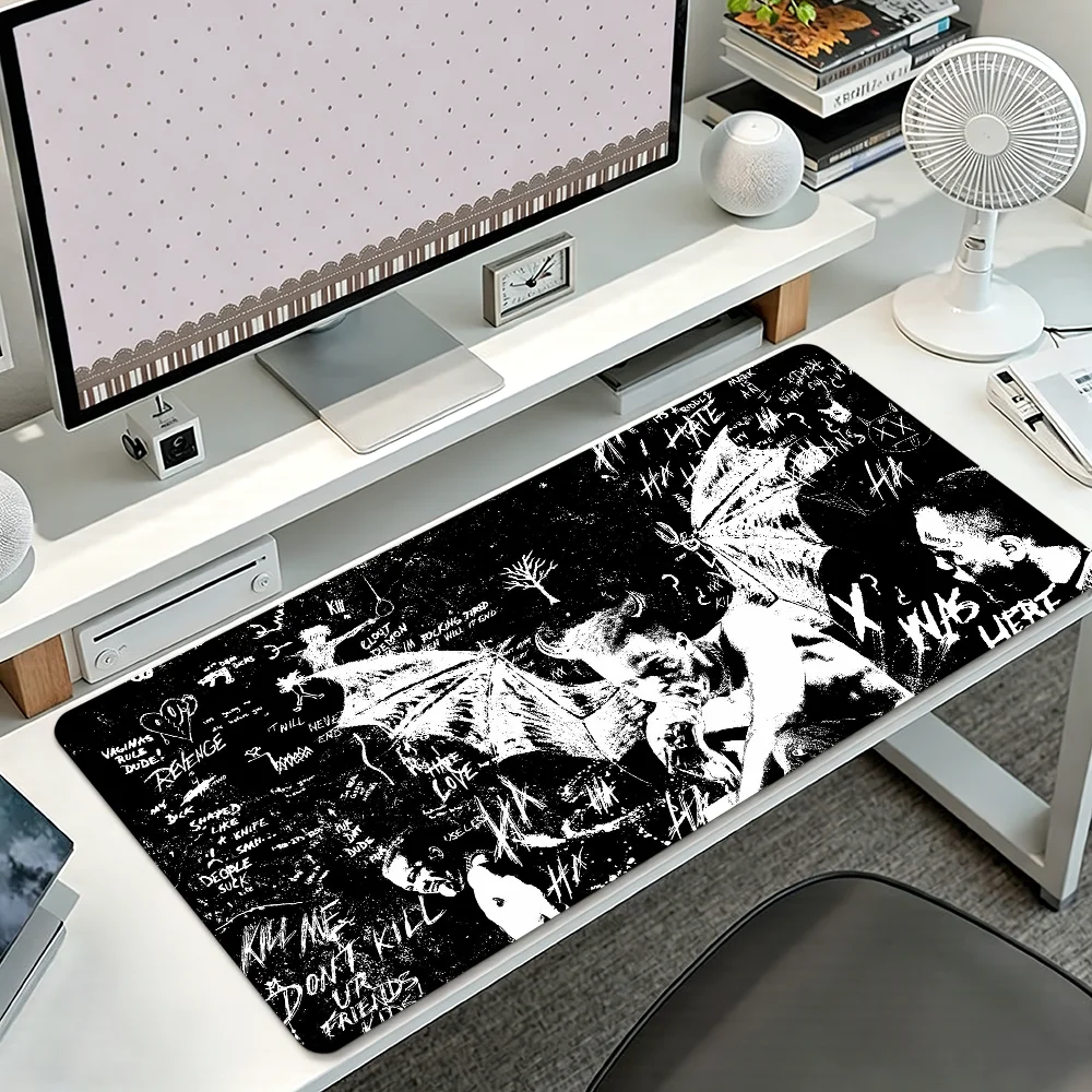 X-XXXTENTACION Fashion Hot Singer Mouse Pad Non-slip Thickened MousePad Student Gaming Cushion Large Writing Lockedge Office