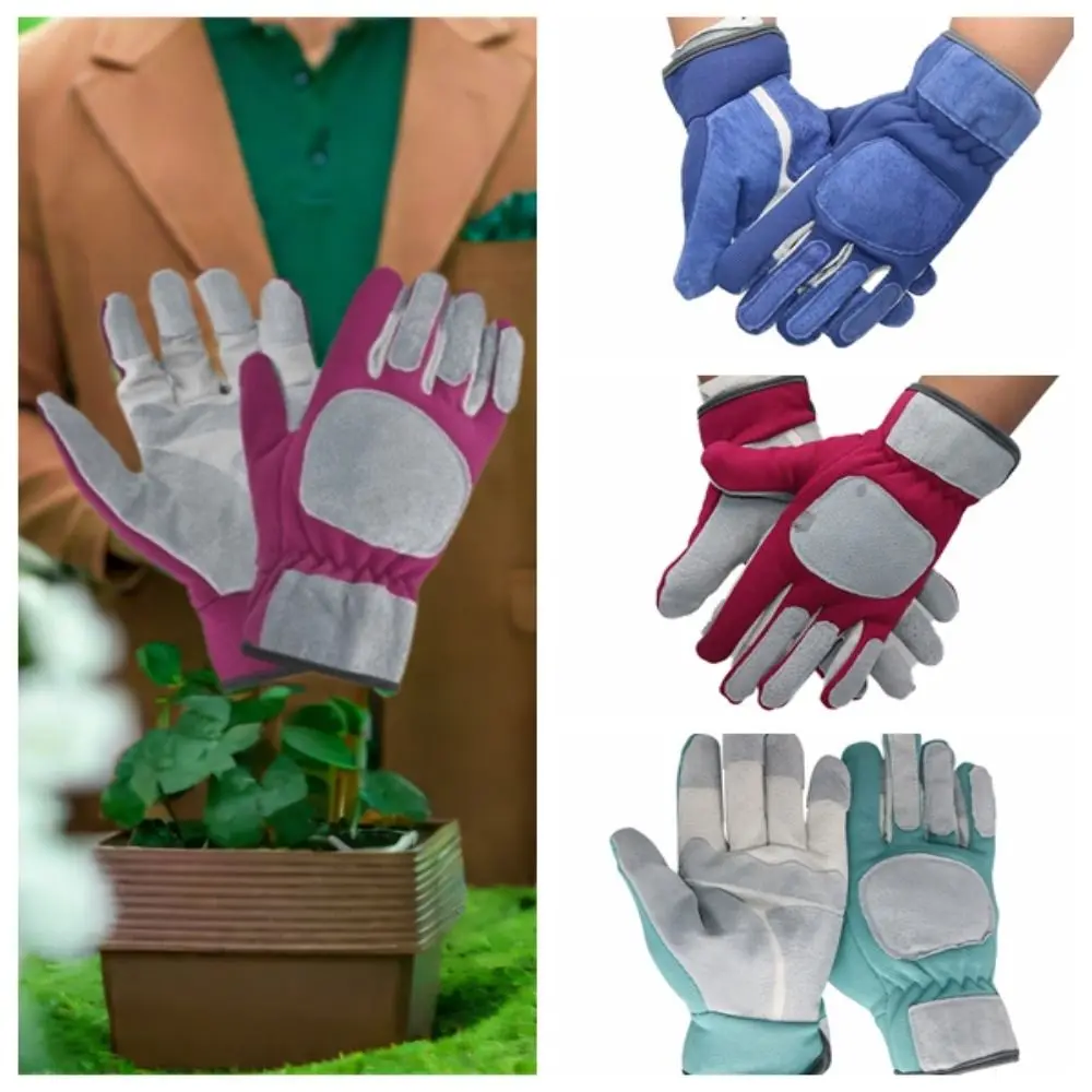 

Durable Thorn Proof Gardening Gloves Comfortable Flexible Rose Pruning Gloves Breathable Soft Gauntlets Landscaping