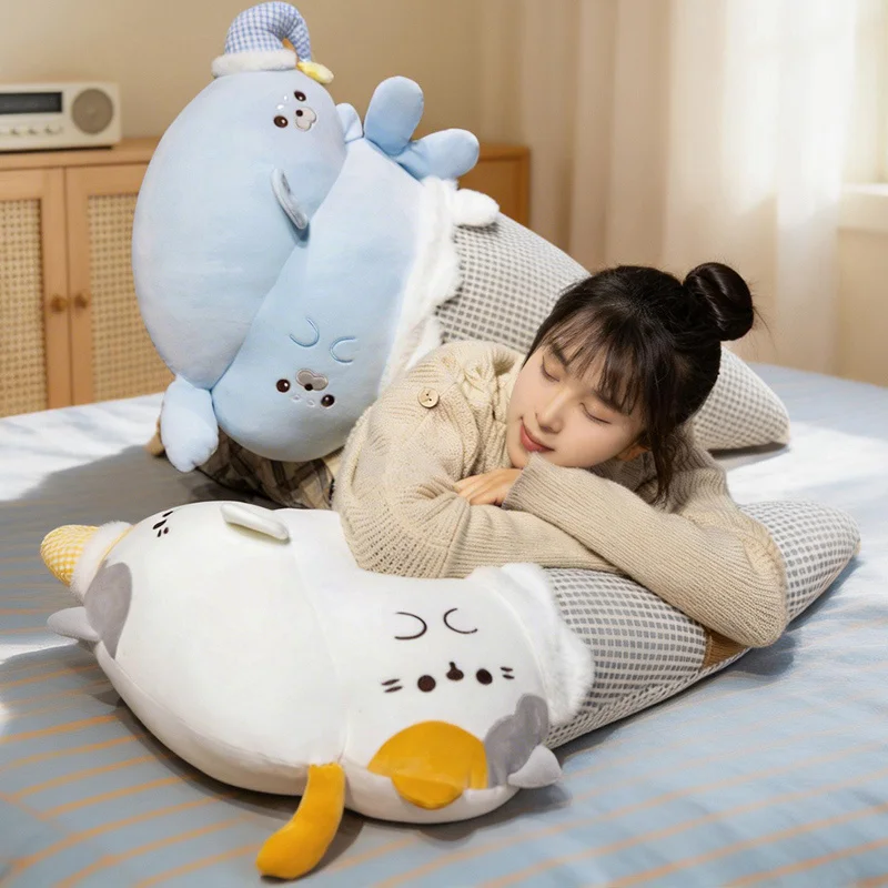 Ice Cream Cushion Stuffed Plush Toys Animal Ice Cream Dolls Pillow Kids Birthday Gifts Decors For Home