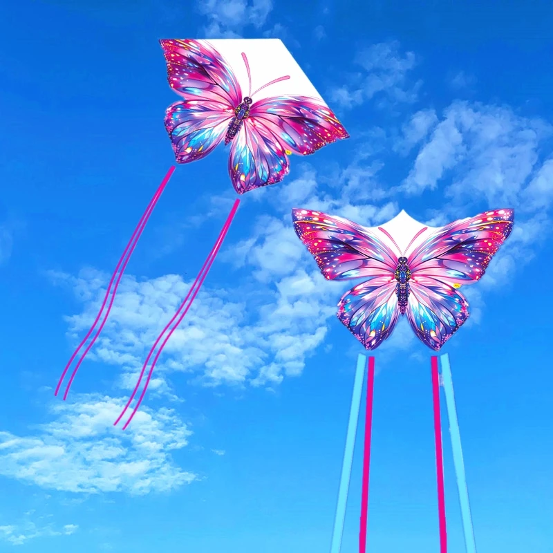 Free shipping butterfly kite giant outdoor games adults flying kites for adults inflatable kite outdoor games 3d kite fun toykoi