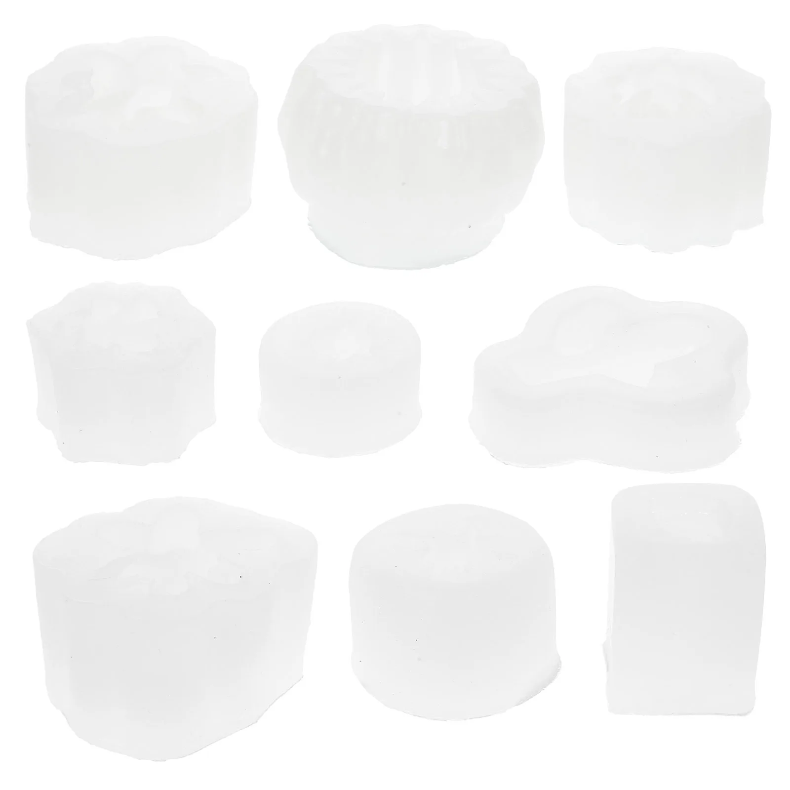 

9Pcs Cactus Silicone Molds Succulent Shape DIY Epoxy Resin Mold Handmade Craft Making Mold Handmade Gift