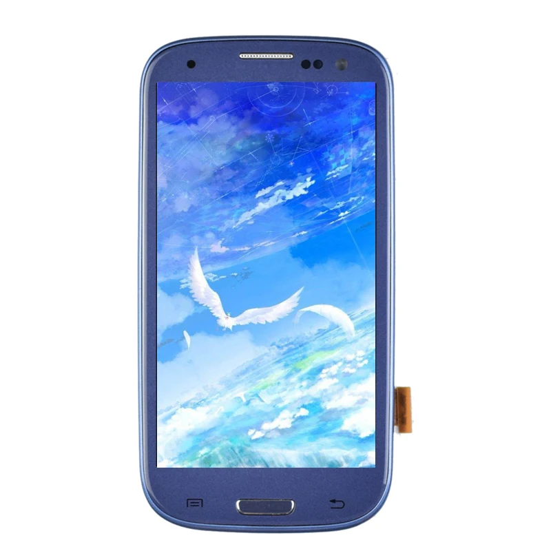 100% Tested Super AMOLED For Samsung Galaxy S III S3 i9300 i9300i i9305 LCD Display Burn-in Shadow LCD