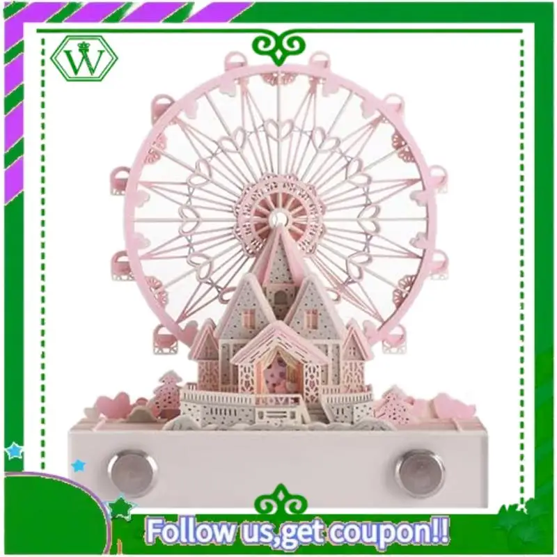 Reliable-1 PCS 3D Notepad Desk Calendar With Lights, Pink Acrylic 2024 Calendar 3D Notepad Artopad Engraving