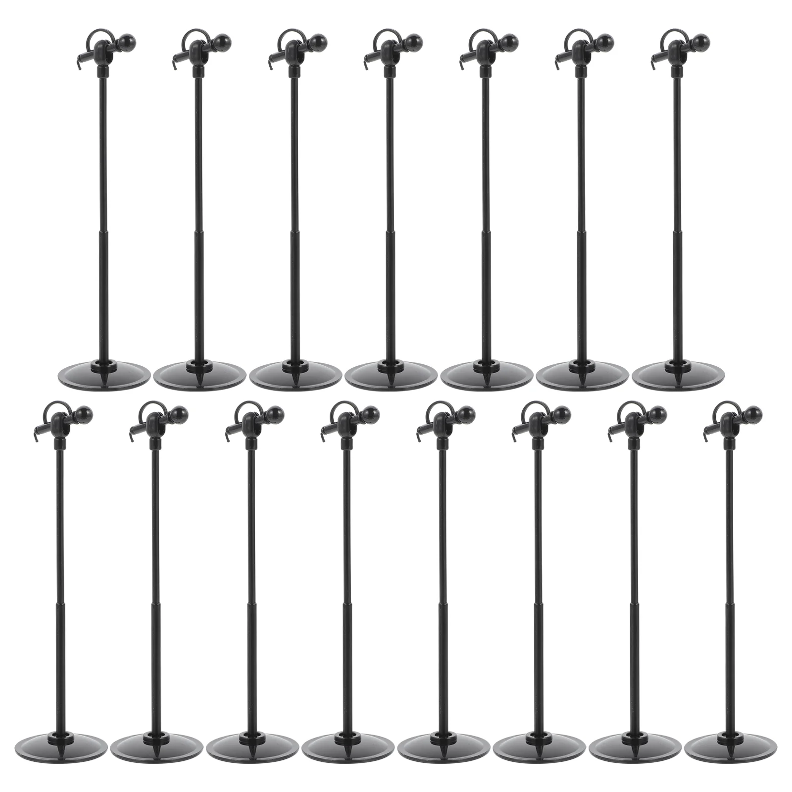 

15 Pcs Miniature Room Toy Microphone Miniature Room Toyature Dollhouse Miniature Room Toyatures Ornament Microphones Plastic