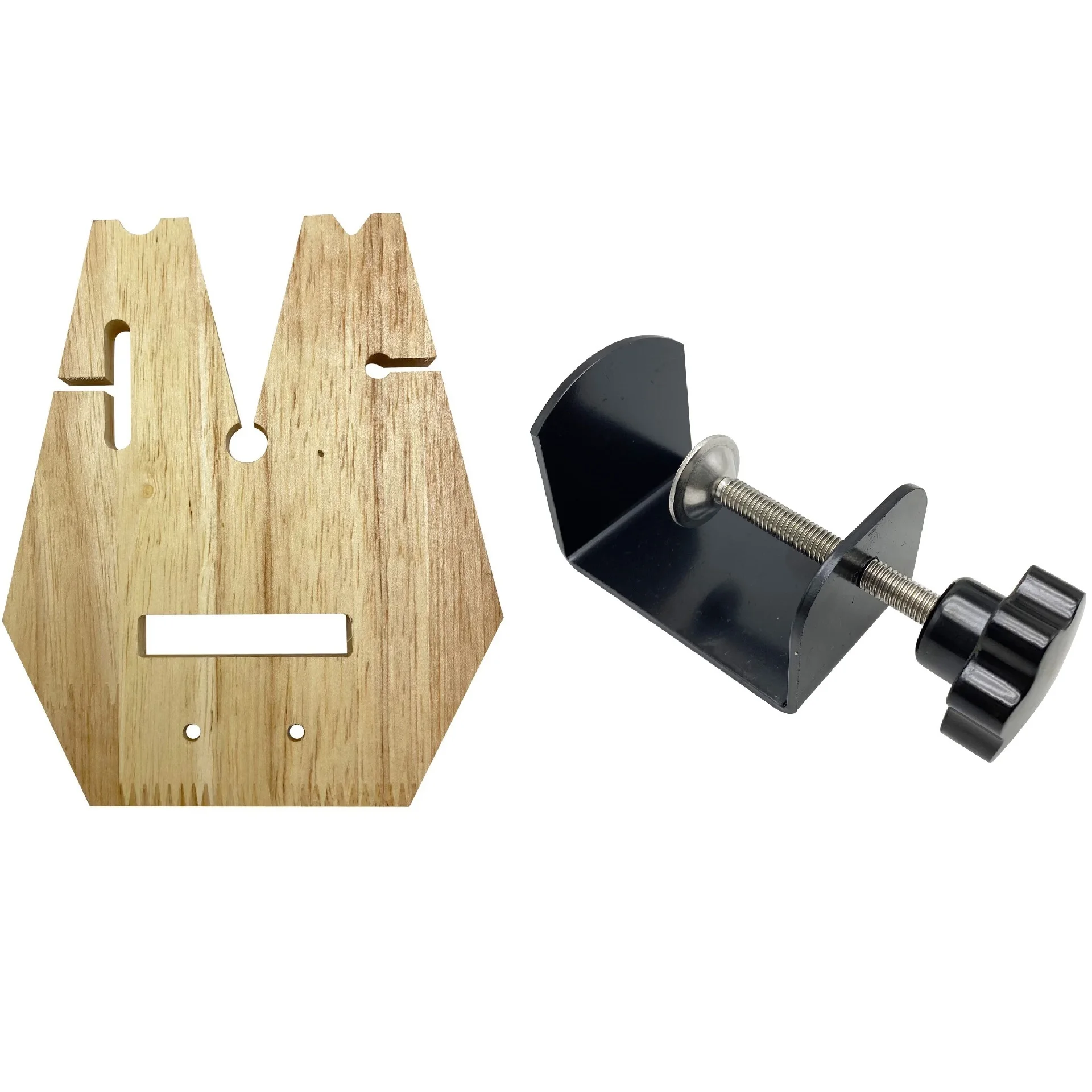 

V Slot Bench Pin Clamp Wooden Workbench Jewelers Wooden Workholding Devices for Jewelry Making Processing Tools