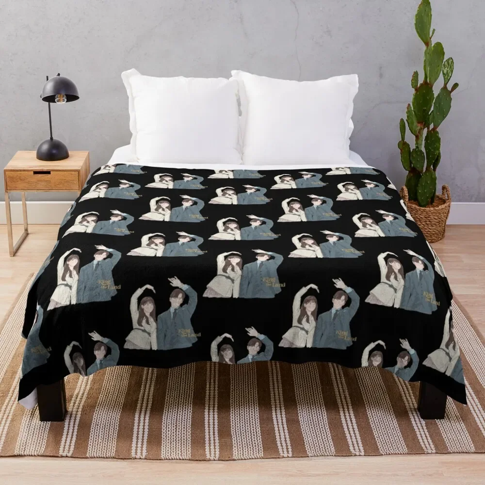 

King the Land (2nd version) Throw Blanket Soft Home Decor Blanket for Couch Bedroom