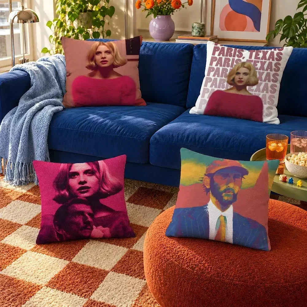 Cover Throw Pillow Travis Cover Soft Paris, Short Plush Case Movie For Sofa Bedroom Cozy Jane Home Texas Hunter Decor