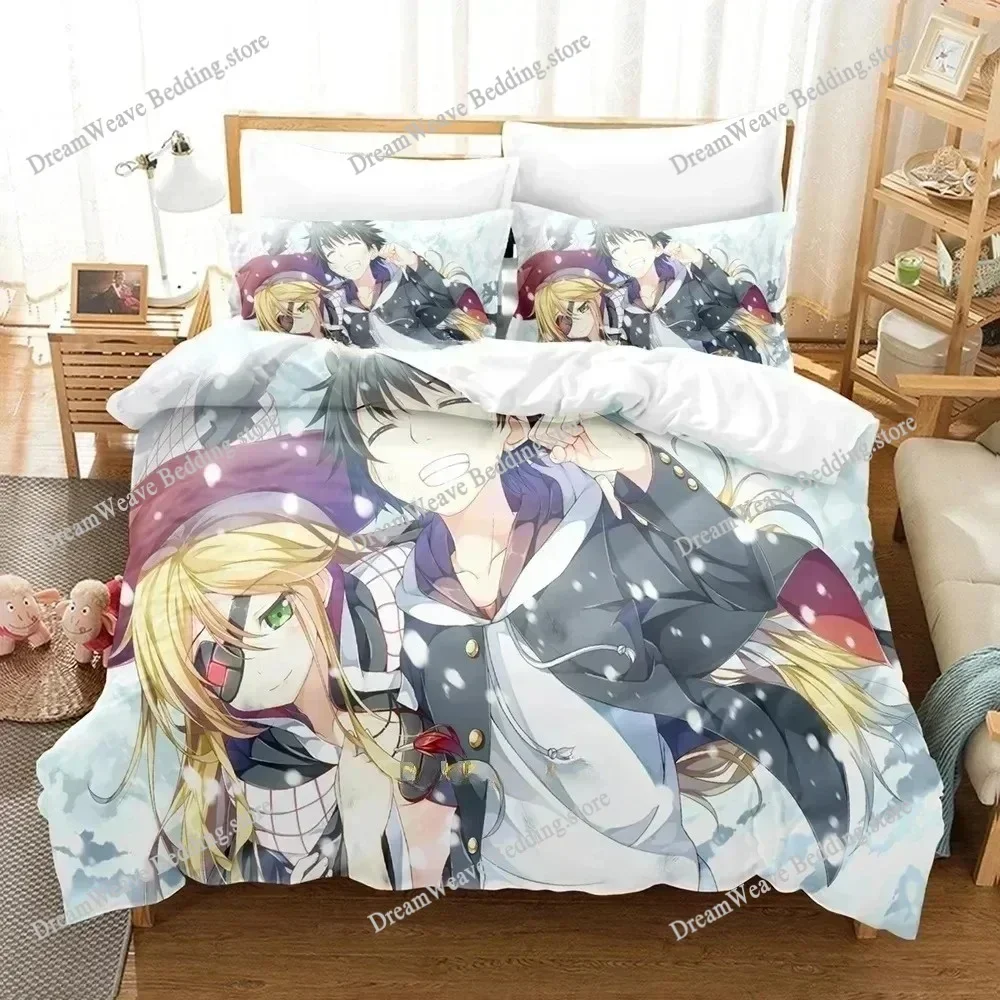 3D Print Duvet Cover A Certain Magical Index Pattern Quilt Covers for Children Single Twin Queen King Bedding Set Home Textile59