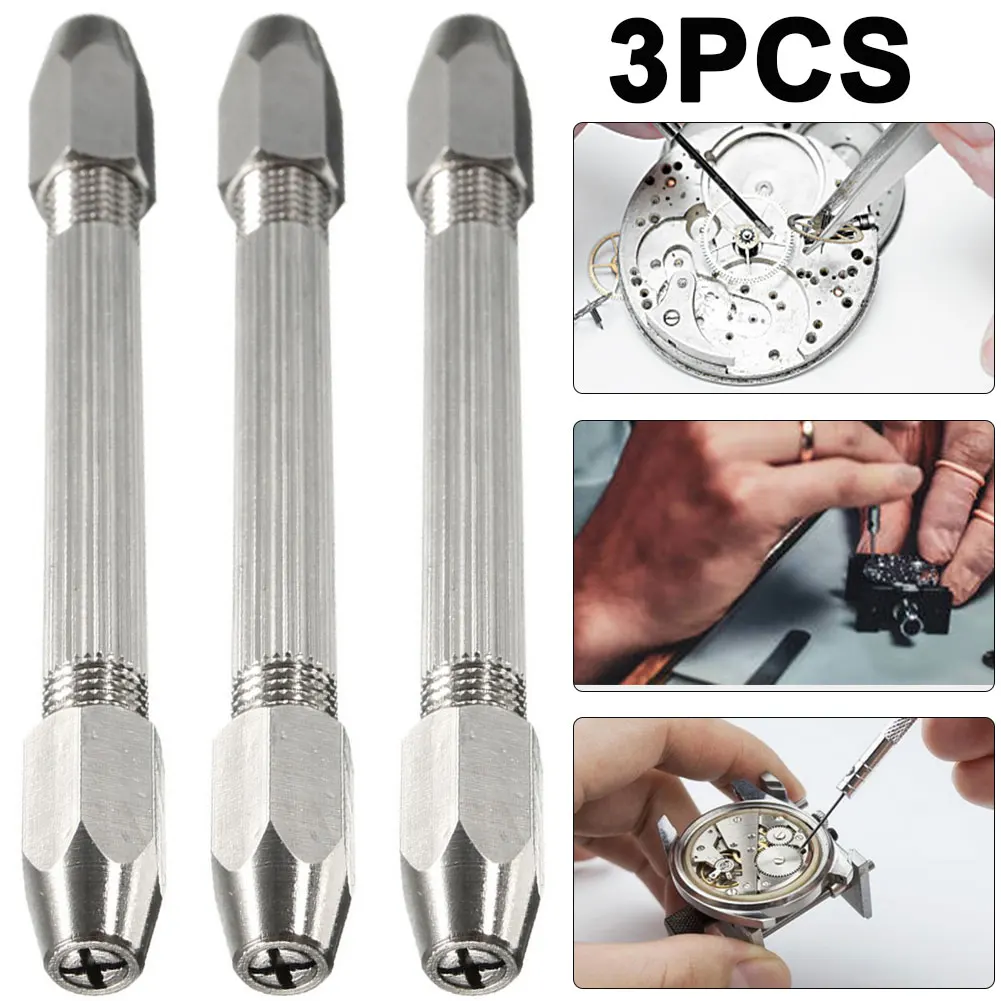 

3Pcs 0-3.1mm Clock Repair Kit Anti-rust Hexagonal Watchmaker Screwdrivers Accessories