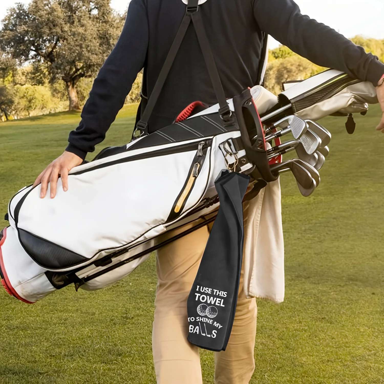 Golf Towel with Clip - 