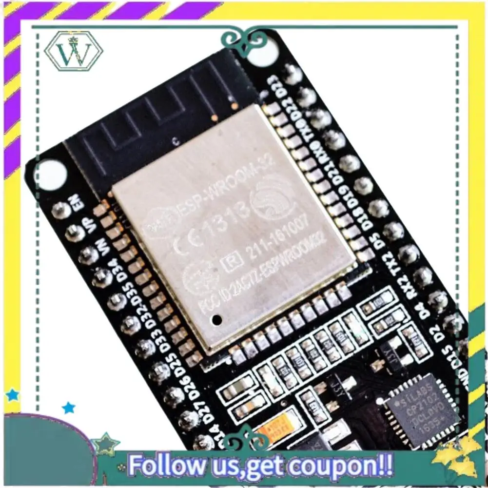 

НОВАЯ 1-компонентная макетная плата ESP WROOM32, модуль WIFI + Bluetooth IOT Ethernet, умный дом