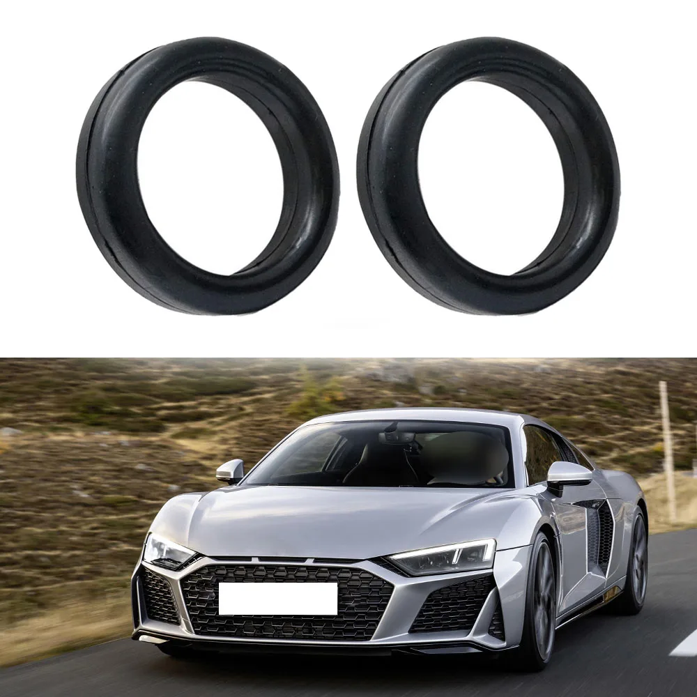 1/2 pcs 50mm O-Ring Rubber Muffler Hanger Ring Noise Reduction O-ring Rubber Mounting Ring Car Accessories