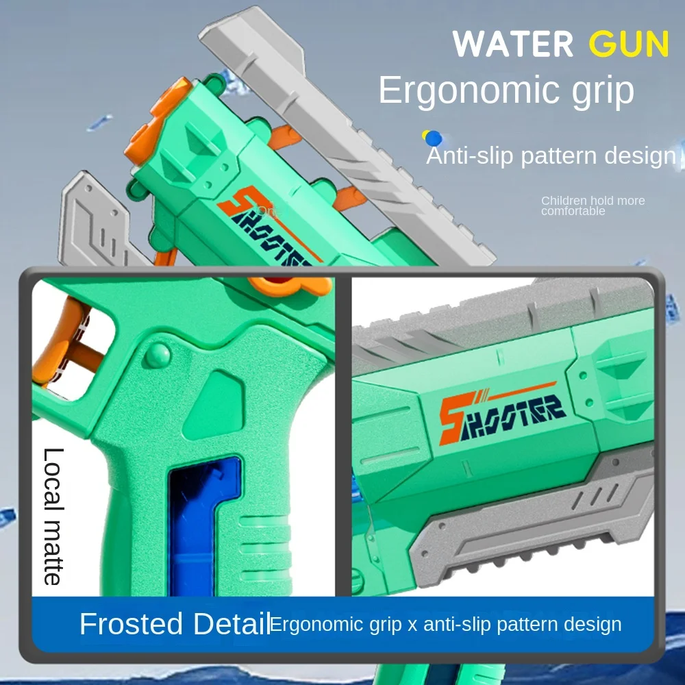 Deformation Water Guns Pistol Toy Squirt Guns, Summer Pool Beach Shooting Games Outdoor Toys,Water Blaster Pistol for Kids Adult