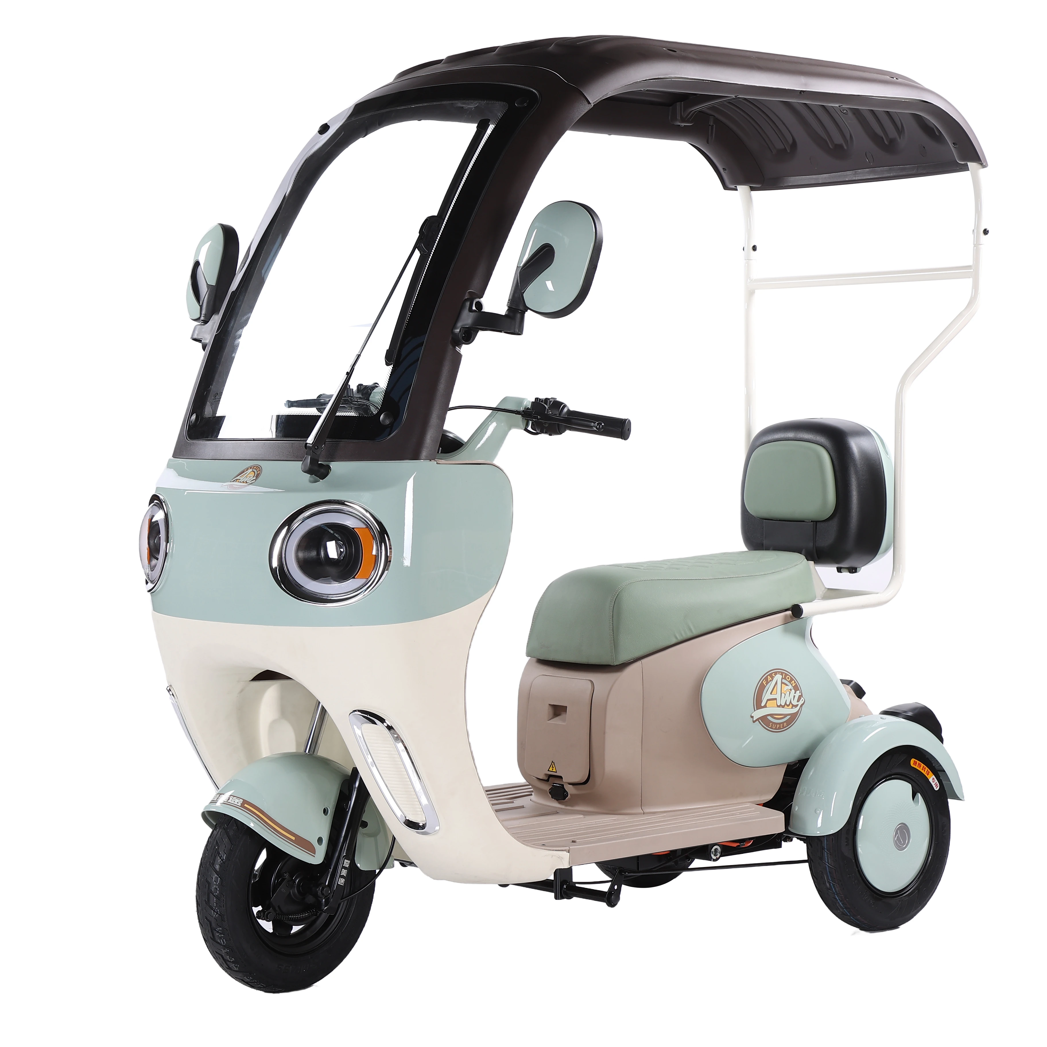 

Energy-Efficient Adult Electric Tricycle Thickened Frame Comfortable Seating for Leisure Time Errands Running Open Body Type