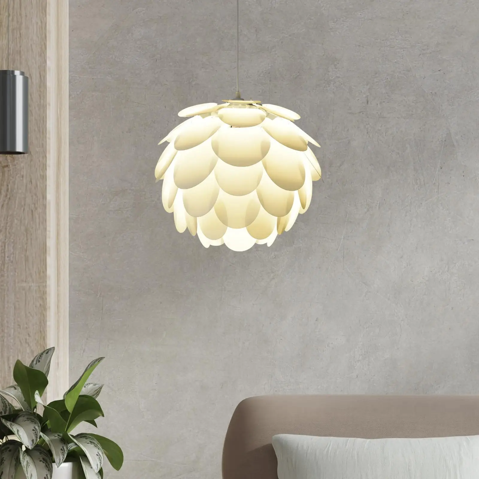 Creative Lampshade Ceiling Light Shade Light Fixture Cover Minimalist Crafts for Bathroom Restaurant Teahouse Coffee Decor