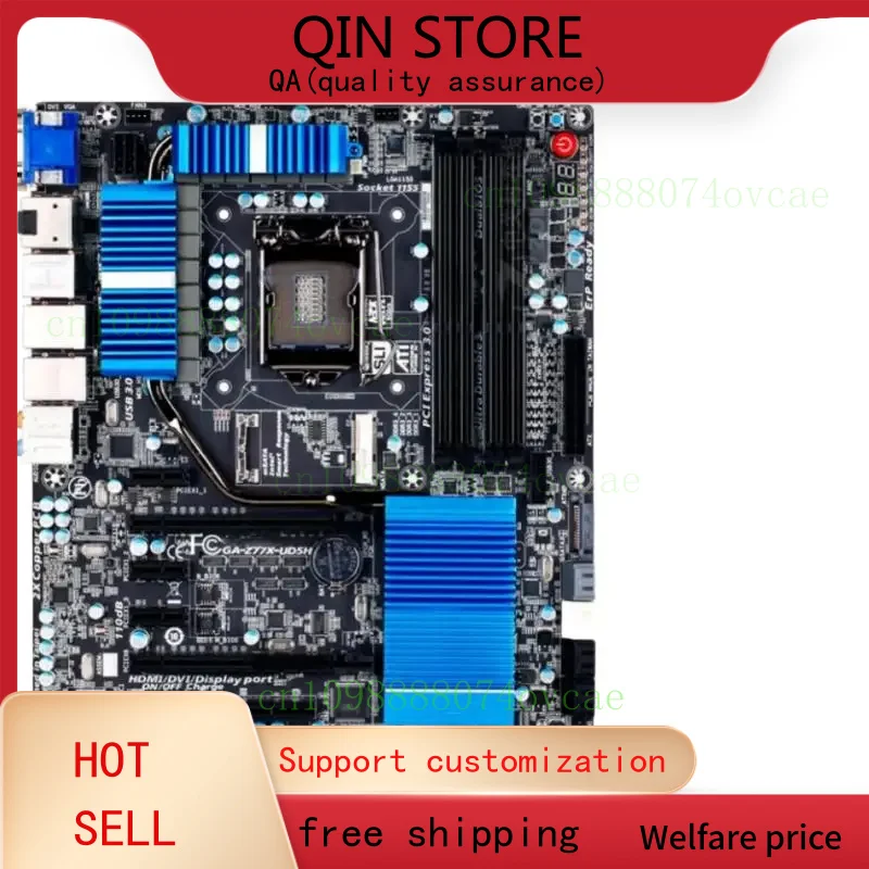 

For Gigabyte GA-Z77X-UD5H Motherboard 32GB LGA 1155 DDR3 ATX Mainboard 100% Tested Fast Ship