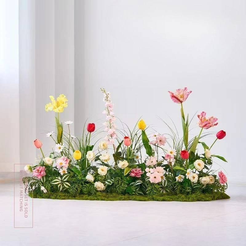 

Artificial flower fake flower decoration garden Mori landscaping spring arrangement atmosphere decoration advanced