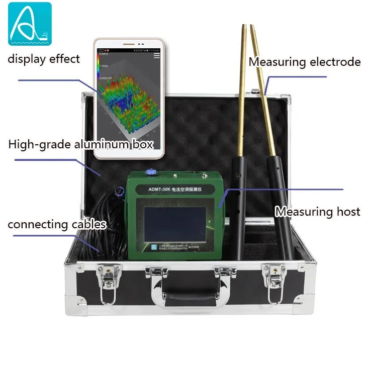 3D industrial high depth archaeology cavity hunter gold metal detector underground sensor diamond detector