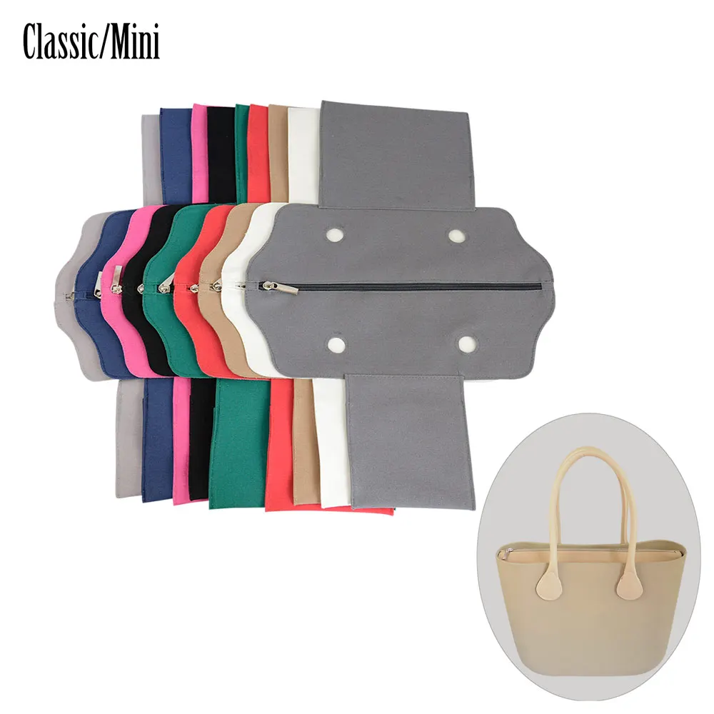 2023 nuovo tessuto di tela Obag Organizer tasca interna fodera inserto per Standard classic Mini O Bag liner accessorio per borsetta da donna