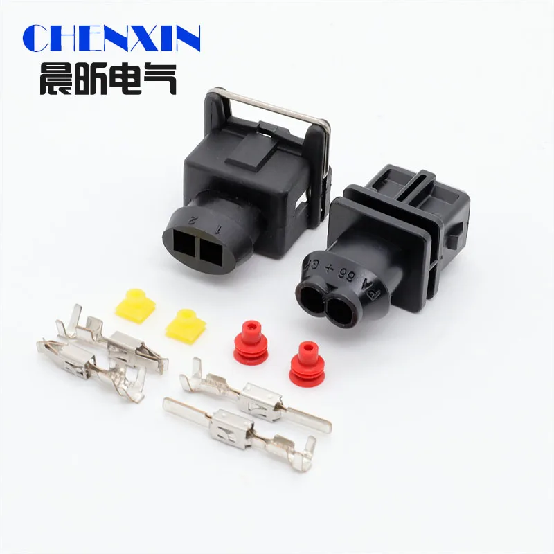car accessory 2Pin  3.5mm Series Waterproof Plug Connector 282189-1 For Junior Power Timer Fuel Injector EV1 Ignition Coil