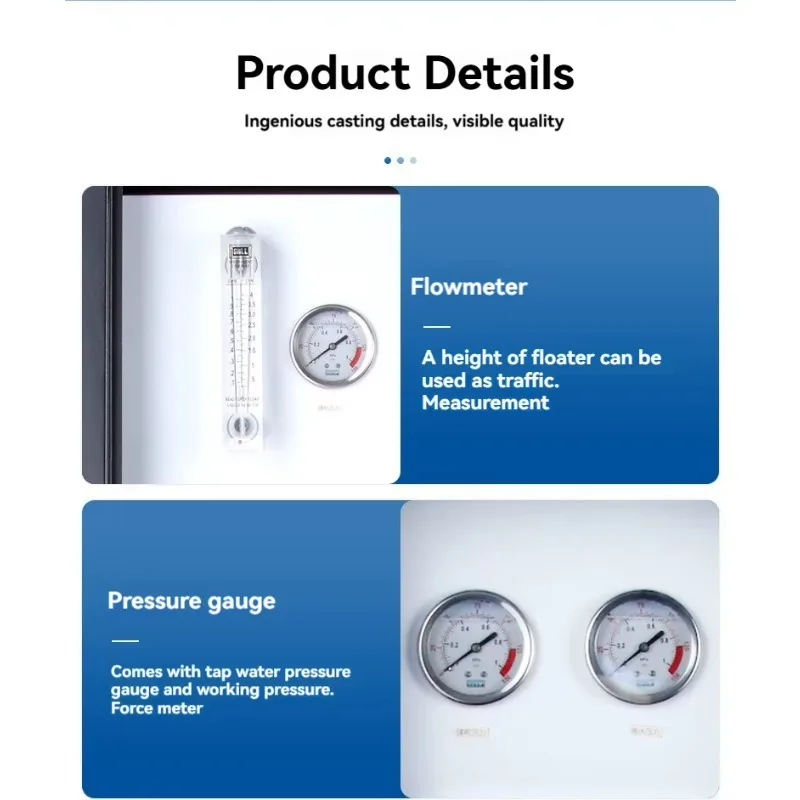 Smart Commercial Reverse Osmosis Filter System Tap Water Purifier for Household Hotel Reverse Osmosis Water Treatment Plant
