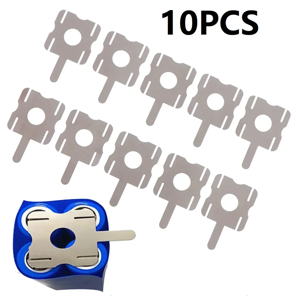 10pcs/set U Shape Nickel Sheets For Lithium Batteries Spot Weldable 4S Lithium Battery Pack Replace Spot Welding Nickel Sheet