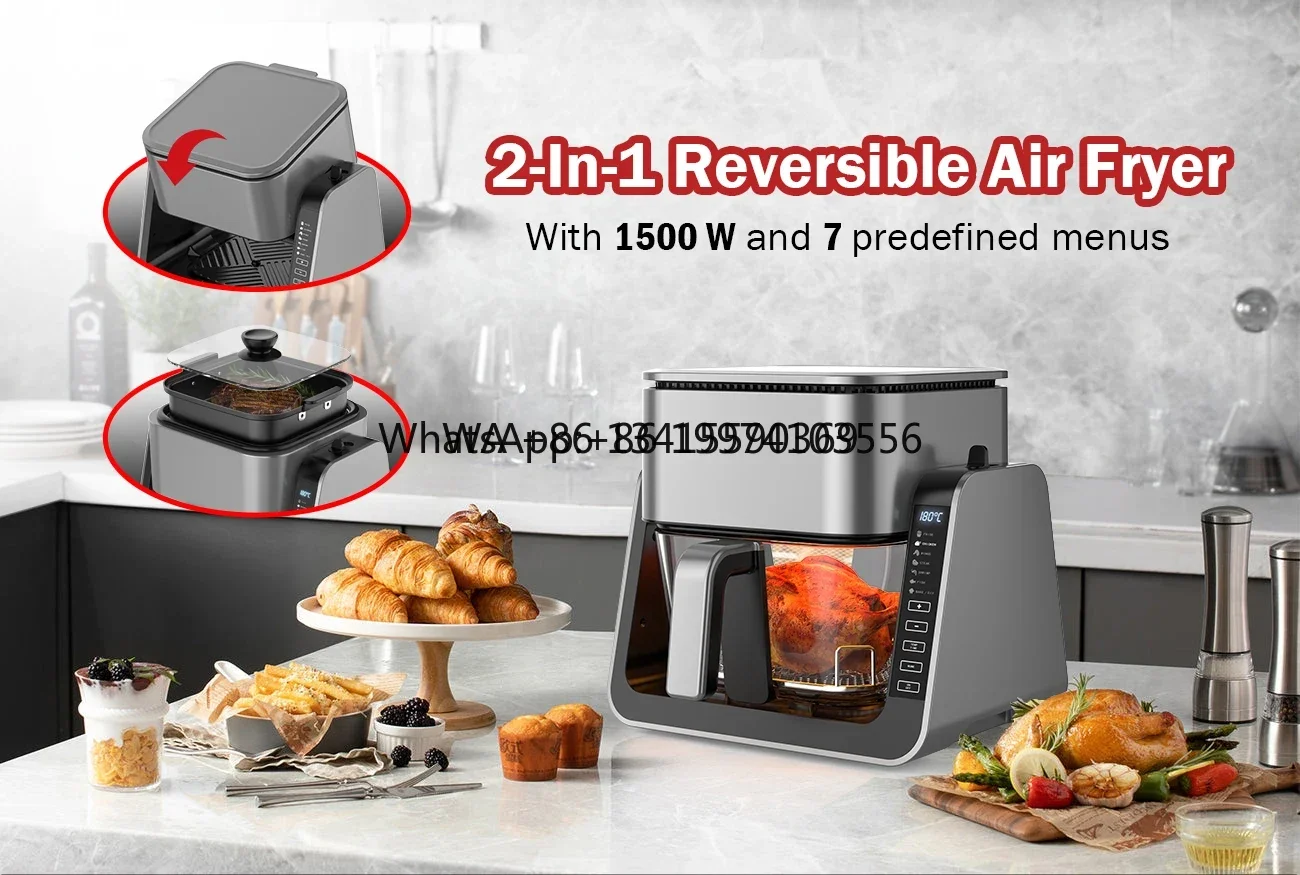 

Cooler oil free cooking multi function digital air fryer price wholesale electric fryer