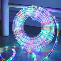 LED Rope Lights Outdoor, Waterproof Flexible Tube Lights with 8 Modes, Garden, Patio, Pool, Bedroom, Party, Indoor Decoration