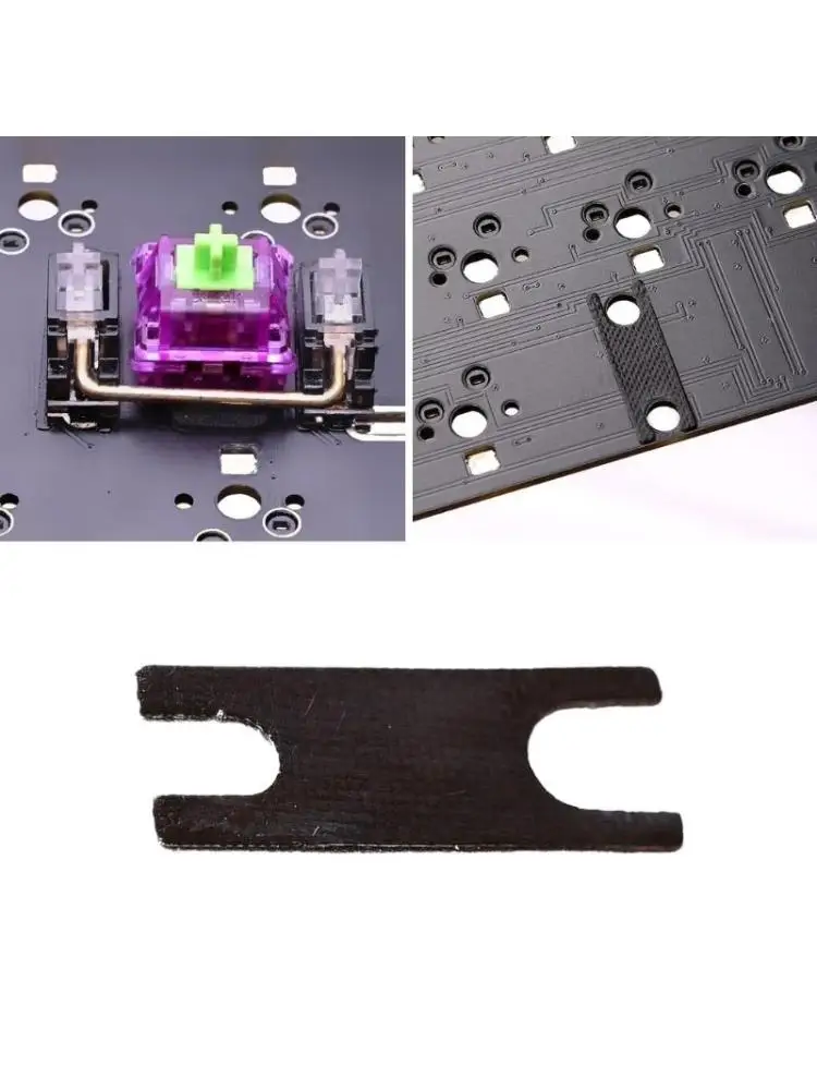 Pack of 20 Poron Switches Stabilizers Pad for Silents Mechanical Keyboards Modifications