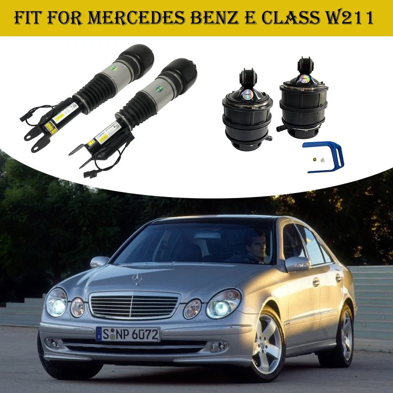 

4PCS For Mercedes Benz W211 E Class Front Air Strut With Rear Air Spring A2113206313 A2113206413 A2113201525 A2113201625