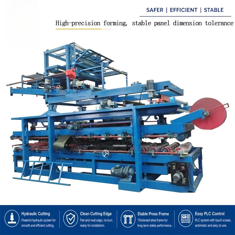 High definition sandwich panel manufacturing machine, sandwich panel manufacturing machine, galvanized corrugated machi
