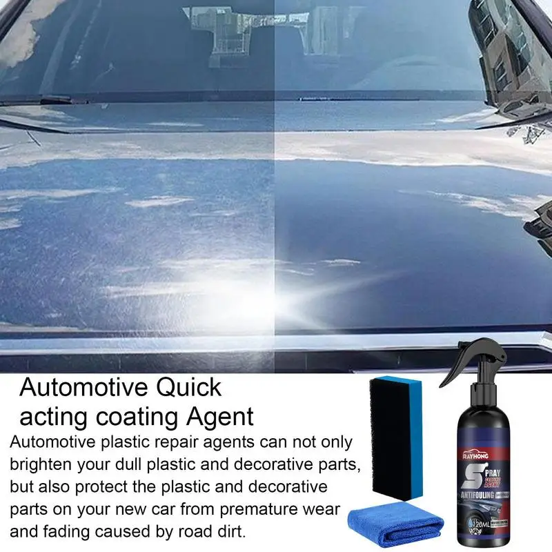 Car Polish Spray Car Paint Restore Protective Deep Cleaning Polishing Film Coating Agent Waterproof Windshield For Cars Boats