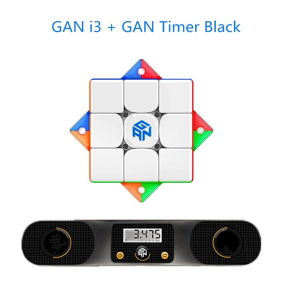 GAN i3 Smart cube, 356 3x3x3 Magnetic speed cube Puzzle cube ,GAN timer