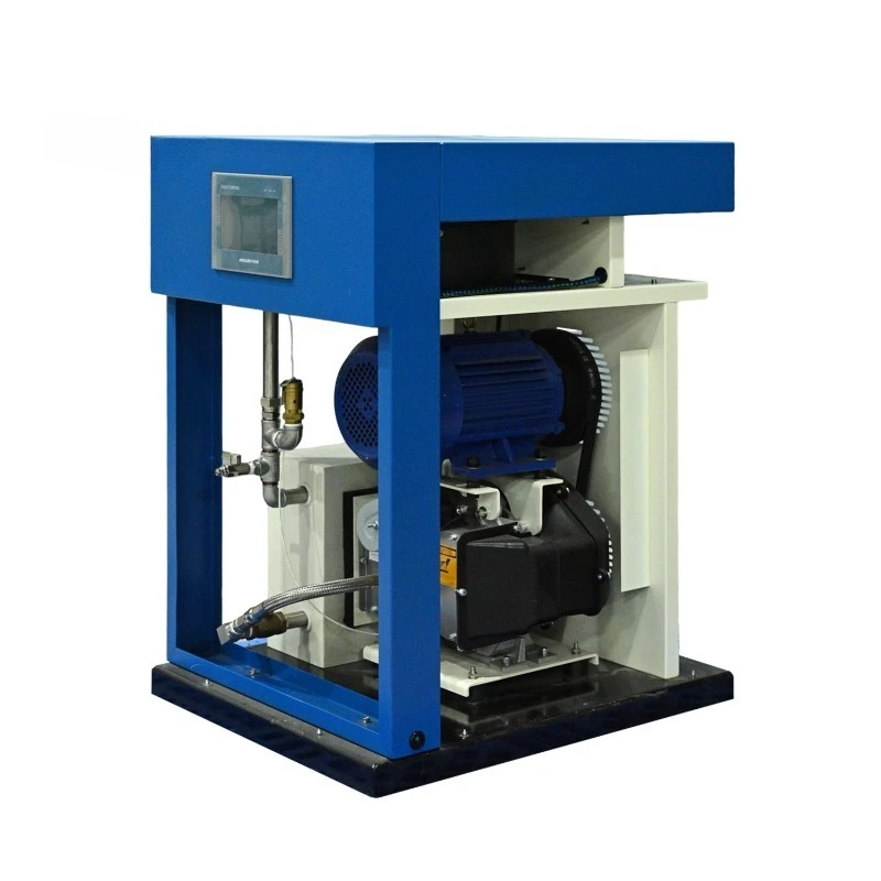 Oil-free scroll air compressor, oil-free air compressor for food industry laboratories