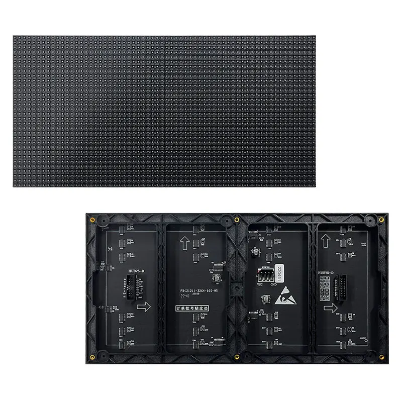 Indoor P5 Full Color LED Display Module SMD RGB 3 In 1 P5 LED Panel 64*32 Pixel 1/16 Scan 320mm x 160mm LED Screen Module