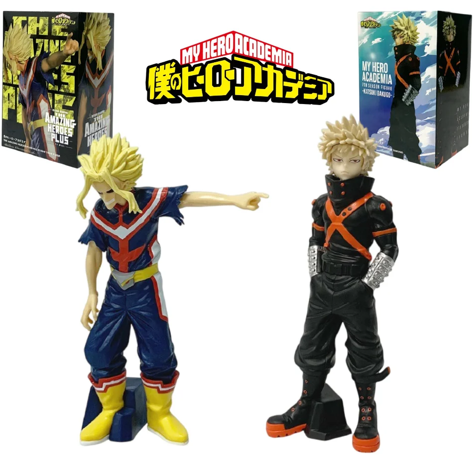 18cm Boku No Hero Academia Anime-Figur All Might Actionfigur Midoriya Izuku/Bakugo Katsuki Figurine PVC Sammlermodell Spielzeug