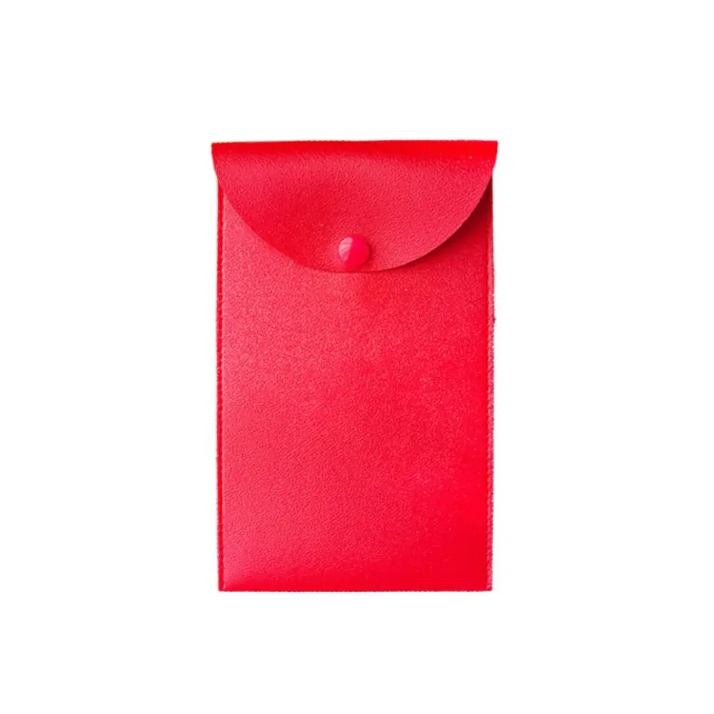 

Money Bags Crossbody Red Envelope Adjustable Traditional Lucky Money Pockets PU Leather Chinese Style New Year Money Envelope