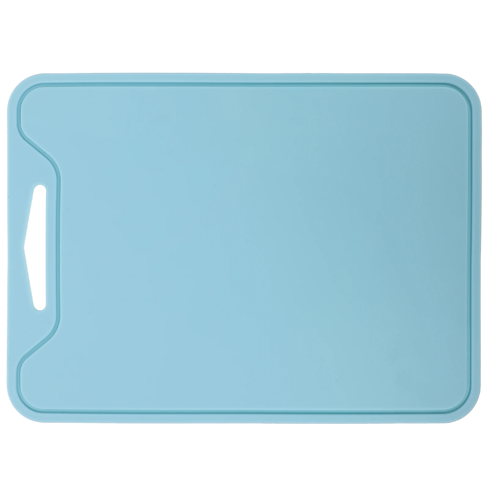 

Folding Silicone Cutting Board Blue Lightweight Kitchen Supplies Vegetable Fruit Meat Fish Anti-skid Hanging Storage Practical