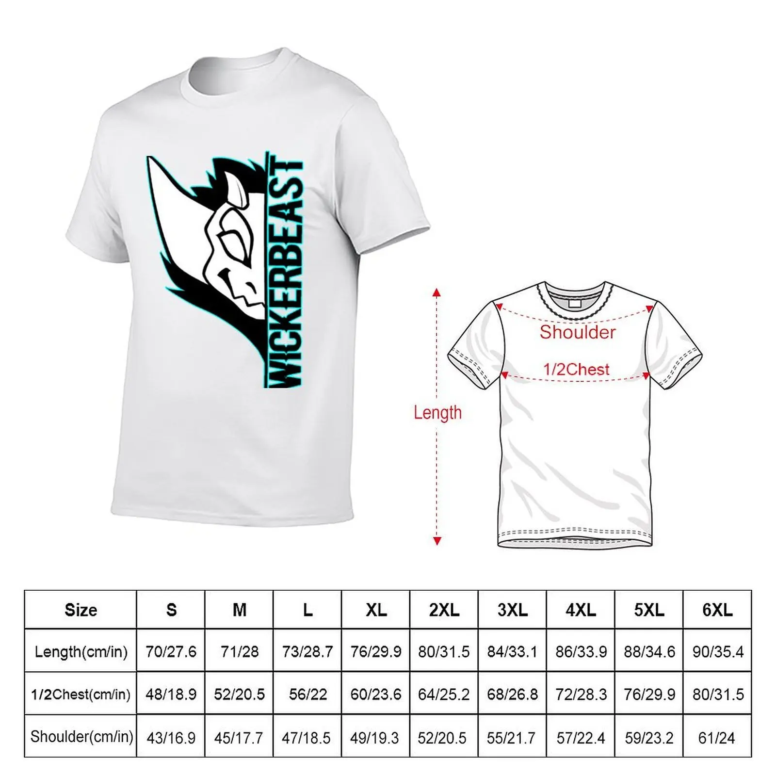 Beast Mode - Wickerbeast - Teal T-Shirt man t shirt summer top mens graphic t-shirts anime
