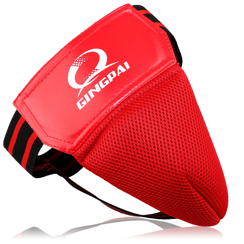 Adult Male MMA Crotch Protector TKD Karate Groin Guard Child Men Groin Protector Kick Boxing Protection Guard Jockstrap view 3