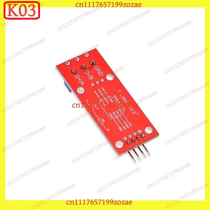 TTL To RS485 Converter Module MAX3485 Chip Serial Port Communication Board For MCU Development Board Accessories