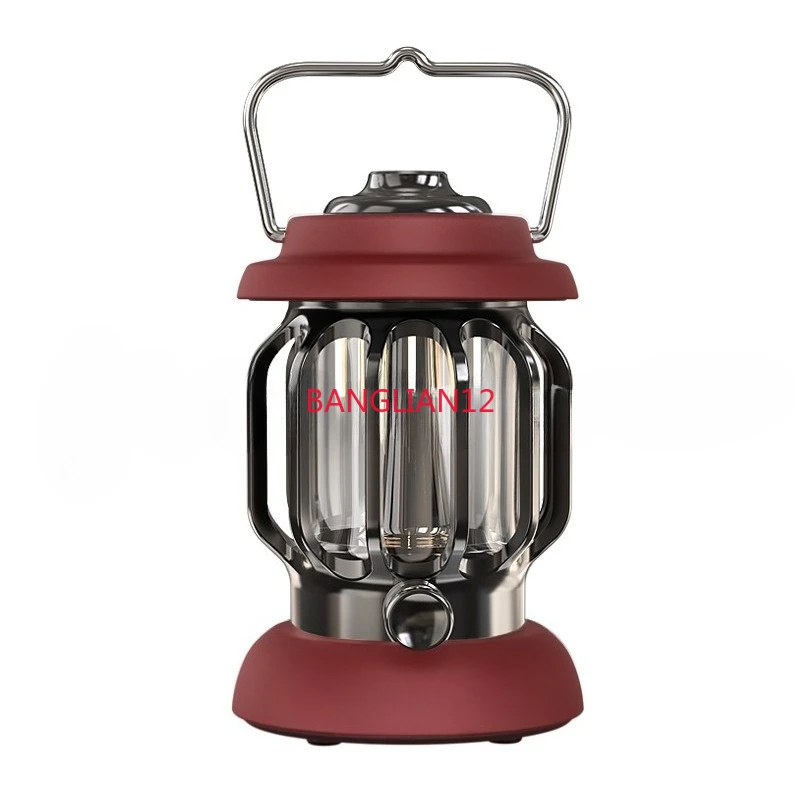 

Retro camping lights, outdoor camping tent lights, portable rechargeable lighting