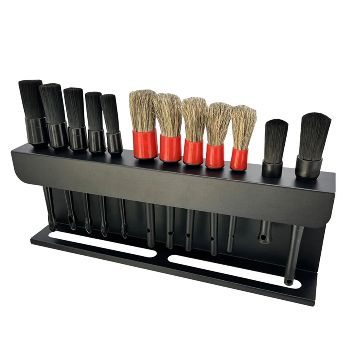 Detailing Brush Holder Bottle Storage Rack Alloy Hanging Car Brush Holder for Auto Cleaning Detailing Tools