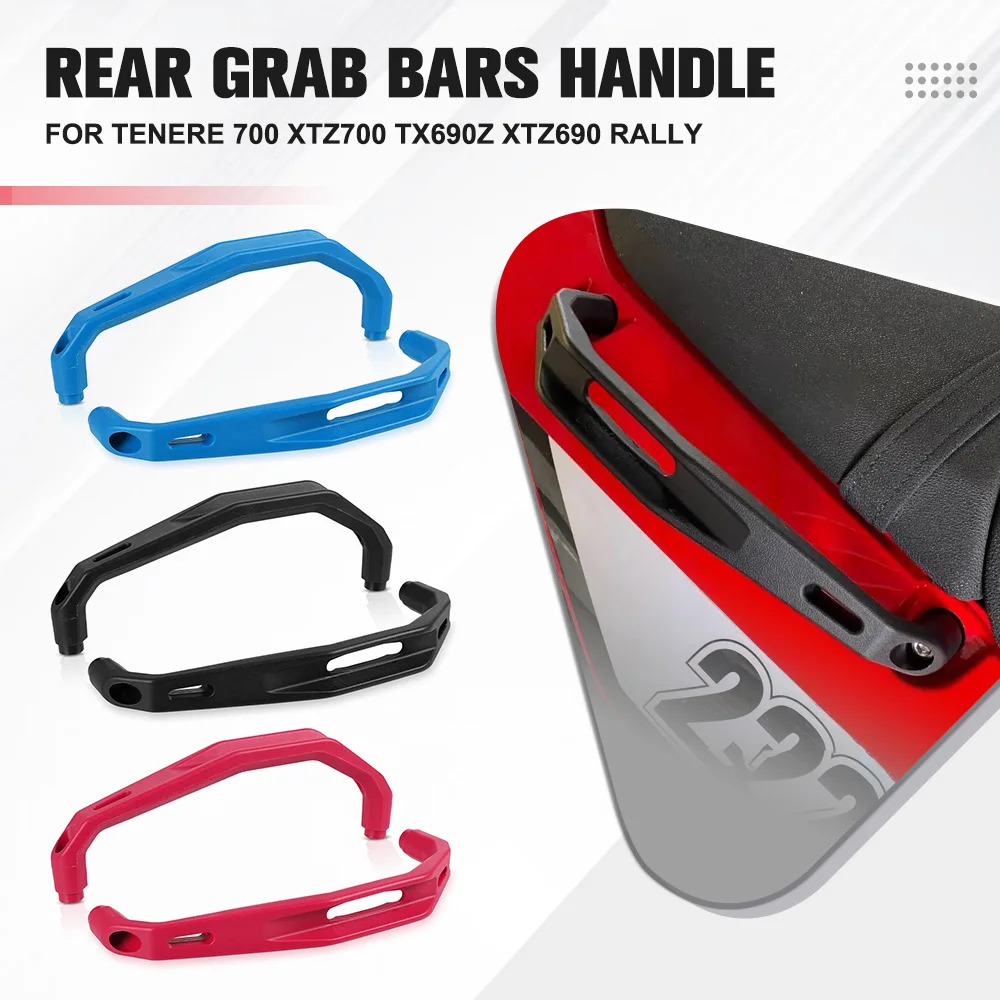 

For YAMAHA TENERE 700 Rear Passenger Handle Grab Bar Rail Armrest Tenere700 XTZ700 2019 20 2021 2022 2023 Motorcycle Accessories