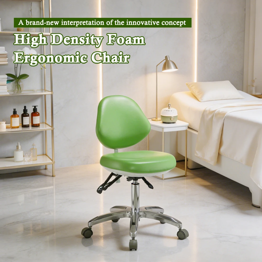 Dentist Stool Soft Leather Dental Assistant Chair Doctor Mobile Chairs for Clinic Use Comfortable