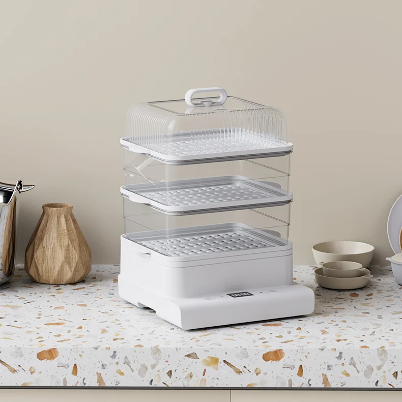 Fast Heating Multi-Function Electric Food Steamer for Household Use for Cooking Seafood Vegetables and Other Foods