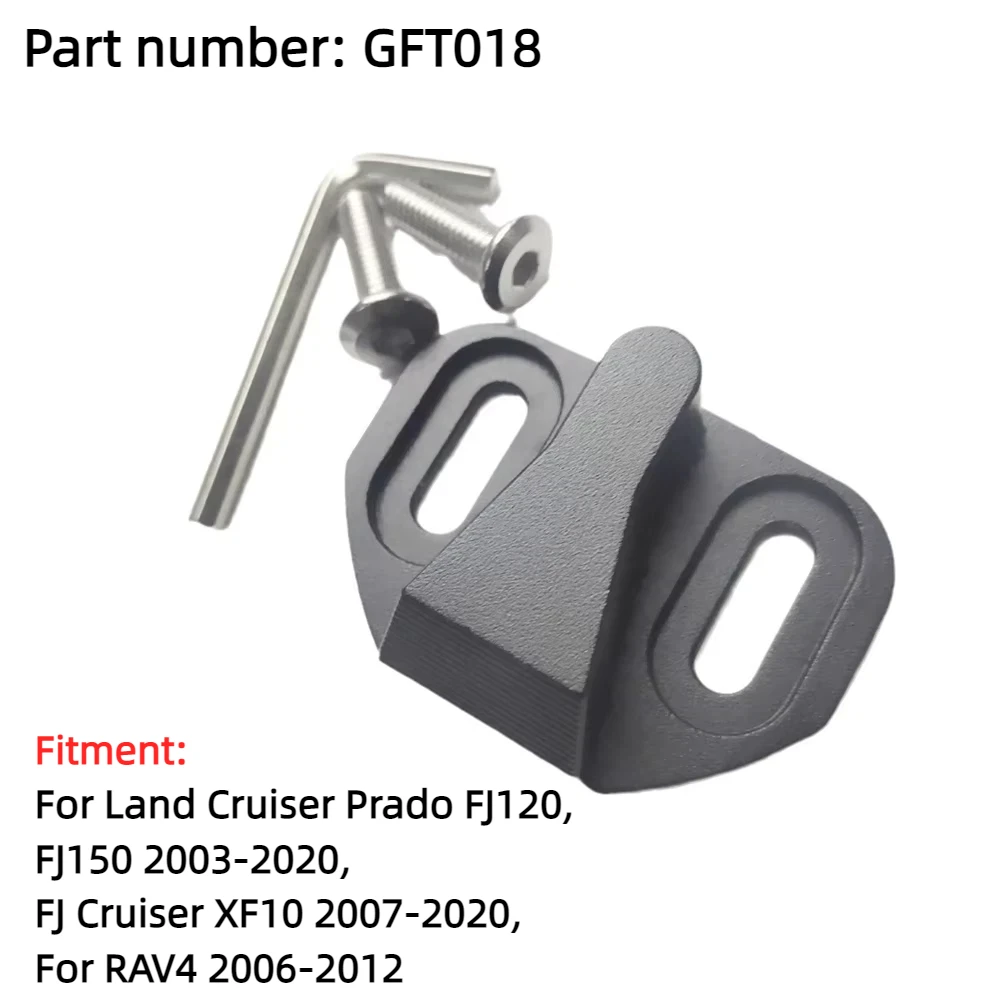 For Toyota FJ Cruiser XF10 for Land Cruiser Prado FJ120 FJ150 for RAV4 Tailgate Door Lock Outer Buckle Striker Limiting Stopper