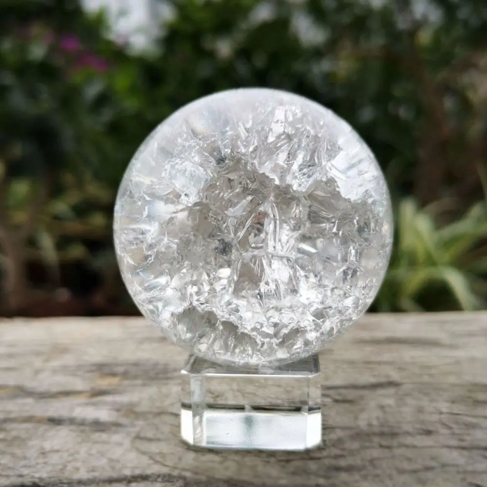 Transparent Nordic Handicraft DIY Decorative Home Decoration Magic Sphere Crystal Ball Glass Marble Ornament