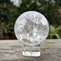 Transparent Nordic Handicraft DIY Decorative Home Decoration Magic Sphere Crystal Ball Glass Marble Ornament