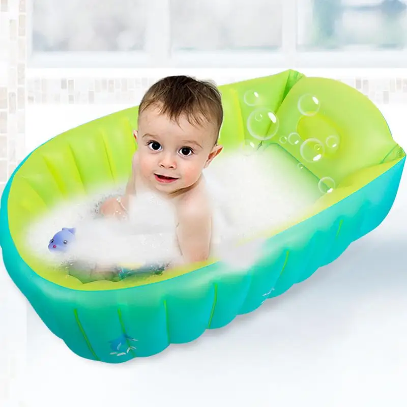 

Baby Bathtub Children's Portable Outdoor Inflatable Swimming Pool Children's Bathtub Newborns Shower Supplies For Travel Camping